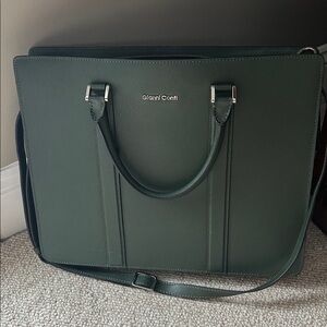 Giani Conti Olive Green Women's Laptop Bag